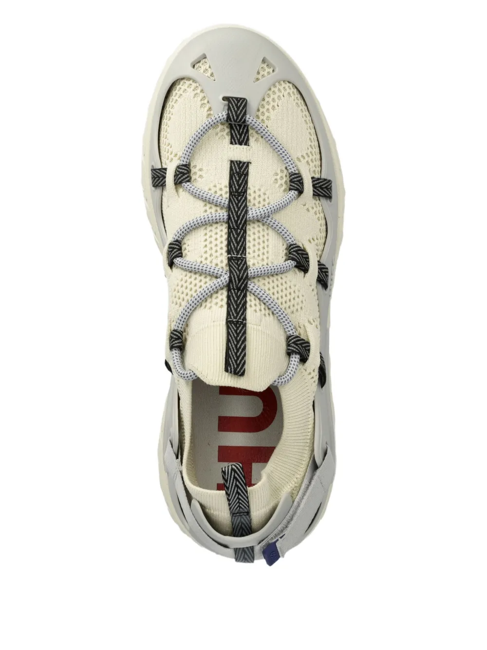 HUGO Sneakers met vlakken Beige