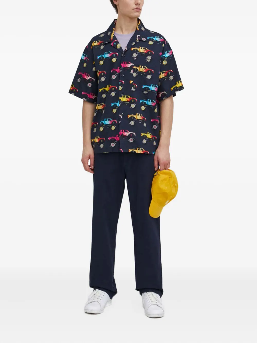 HUGO short-sleeve patterned shirt | Image 2