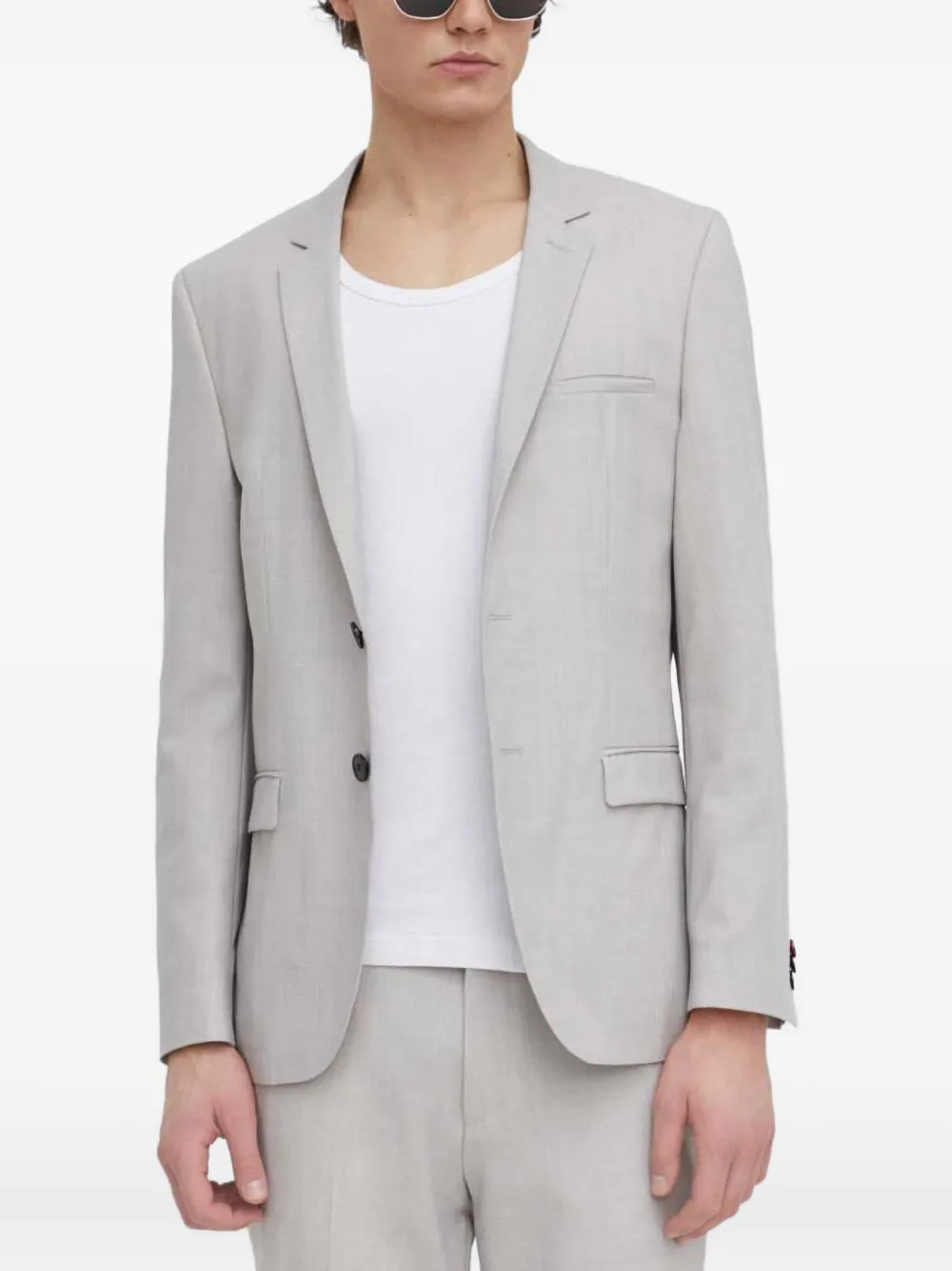 HUGO flap-pocket suit | Grey | Image 1