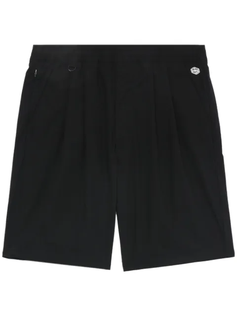 CHOCOOLATE logo-embroidered straight-leg shorts