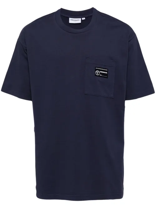 T-shirt à poche poitrine - CHOCOOLATE - Modalova