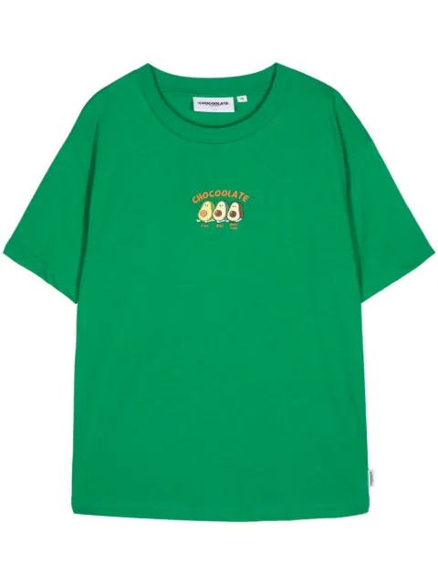 CHOCOOLATE Avocado cotton T-shirt