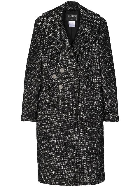 Affordable HOT SALE CHANEL 2000 double-breasted coat Women