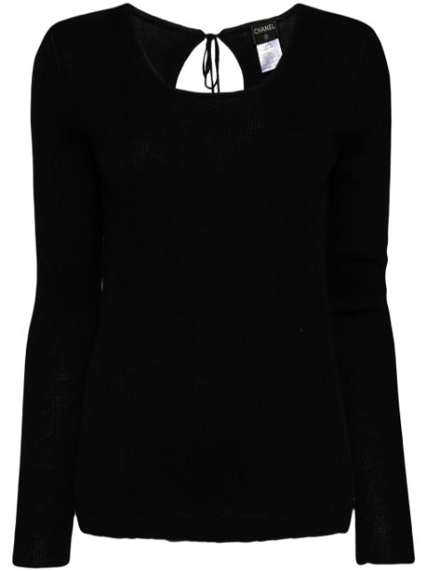 CHANEL 2000 cashmere-silk jumper Women