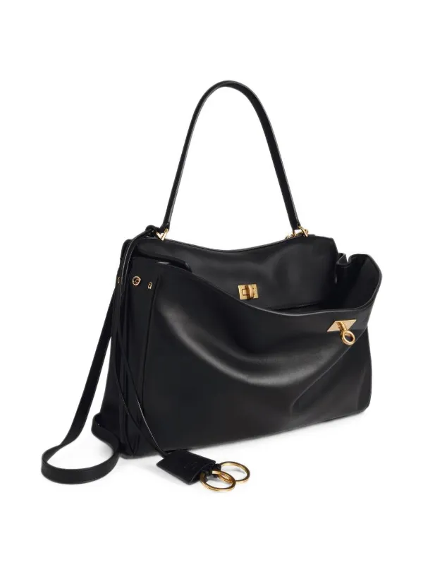 Balenciaga ロデオ レザーバッグ | ブラック | FARFETCH JP