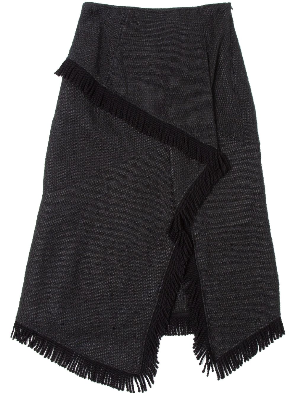 Muller Of Yoshiokubo asymmetric skirt - Black