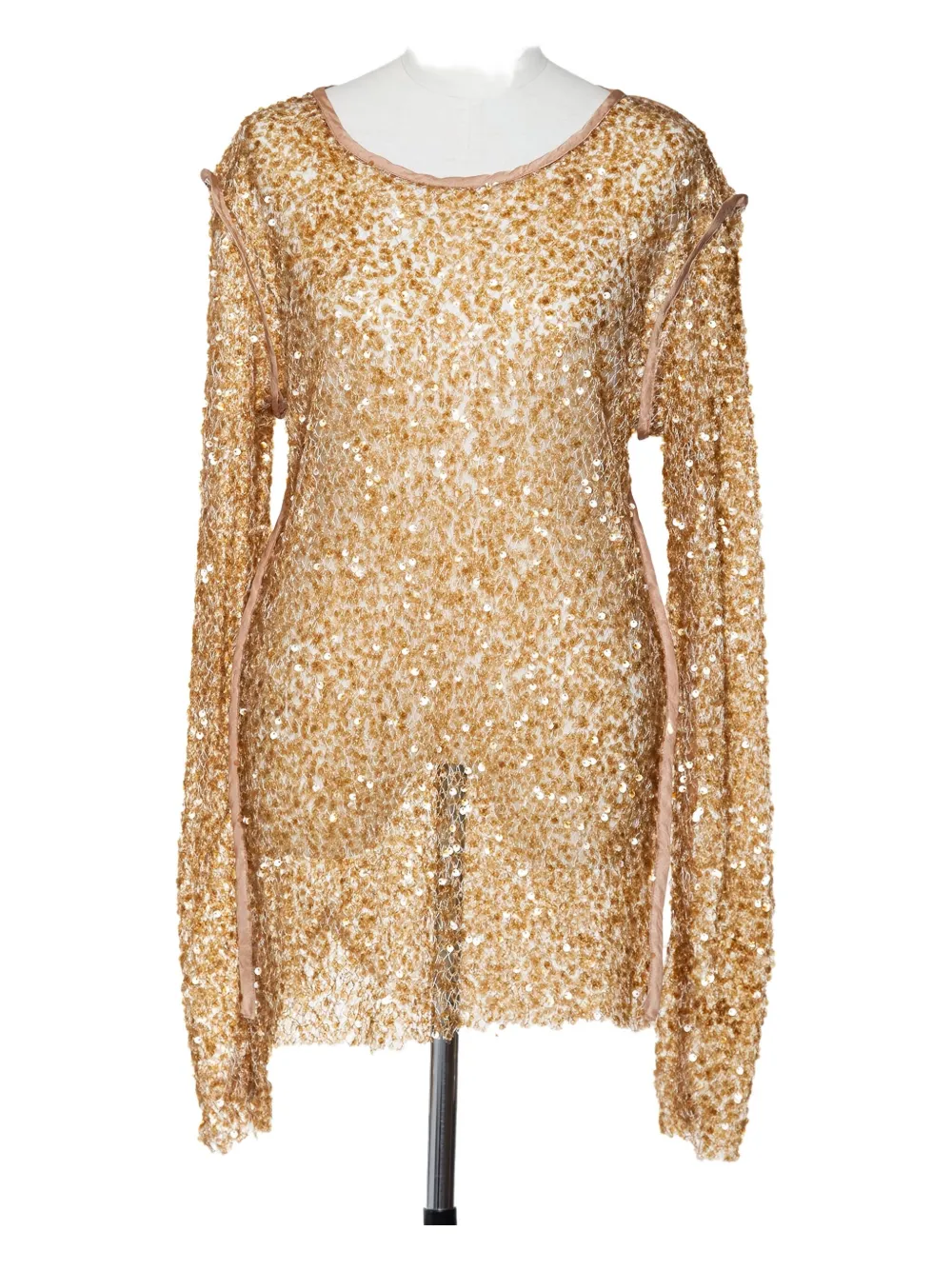 Muller Of Yoshiokubo Abyssal Long-sleeve Top In Neutral