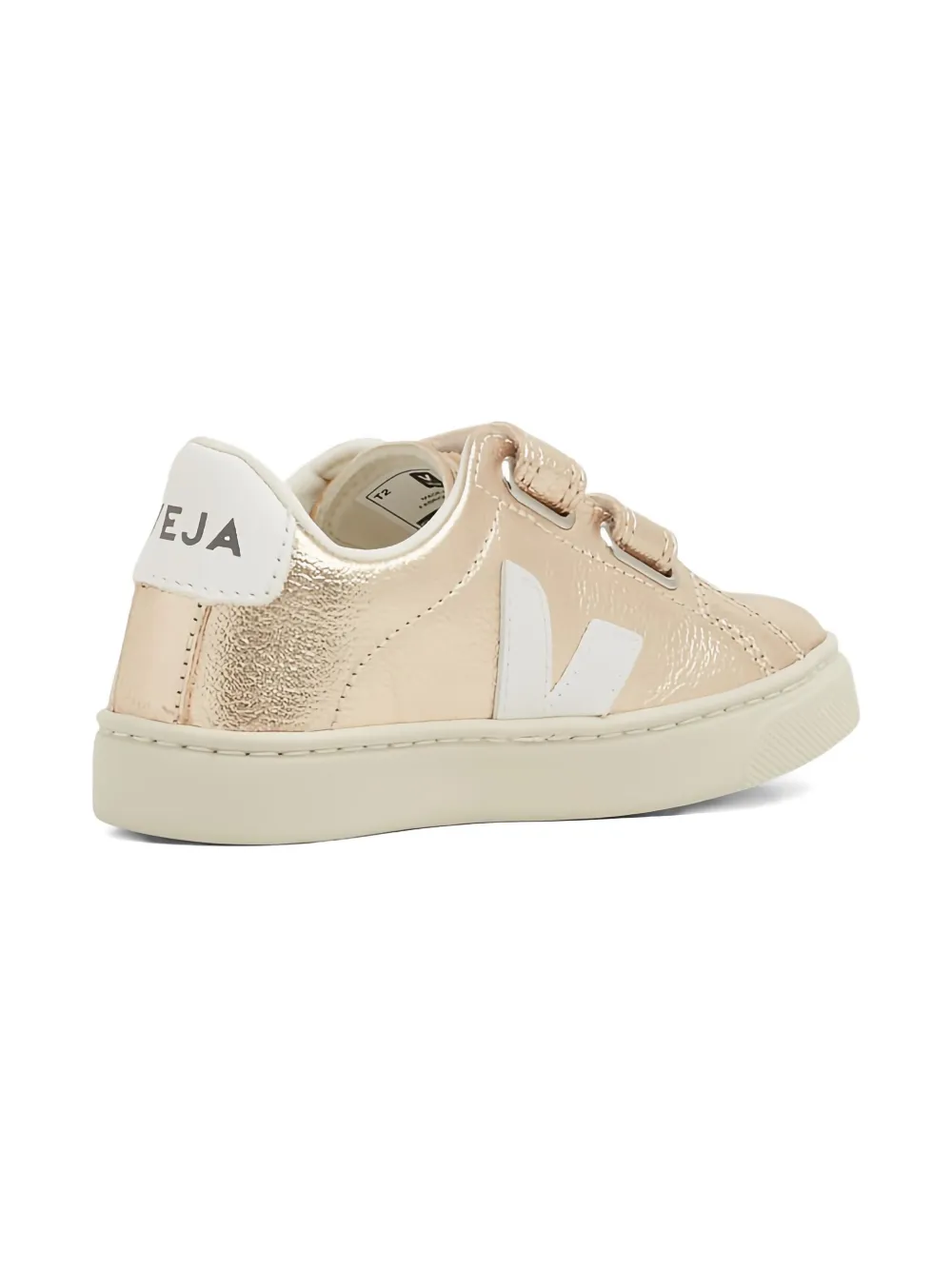 VEJA Kids logo-embellished sneakers Gold