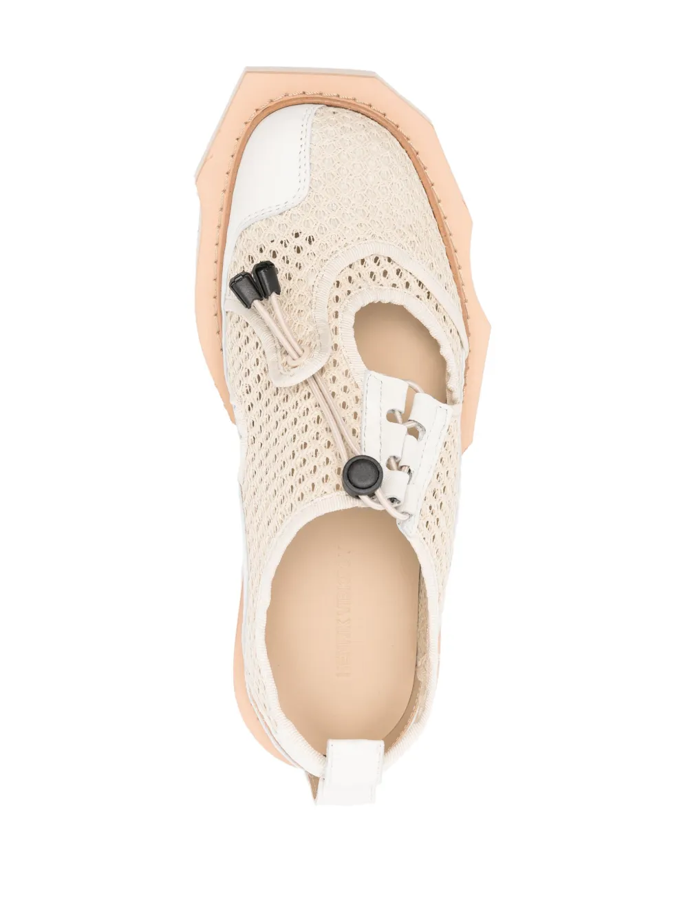 Henrik Vibskov 40mm Riviera interwoven sandals Neutrals
