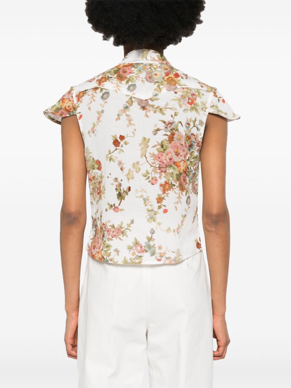 OUR LEGACY Daisy cotton shirt Beige