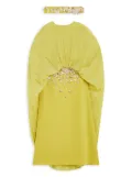 ANATOMI KIDS beaded cape dress - Yellow