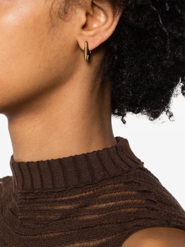 し*か様 Missoma Lucy Williams Hoop Earrings Missoma x Lucy Williams Arco Hoop Earrings | Gold | FARFETCH AU