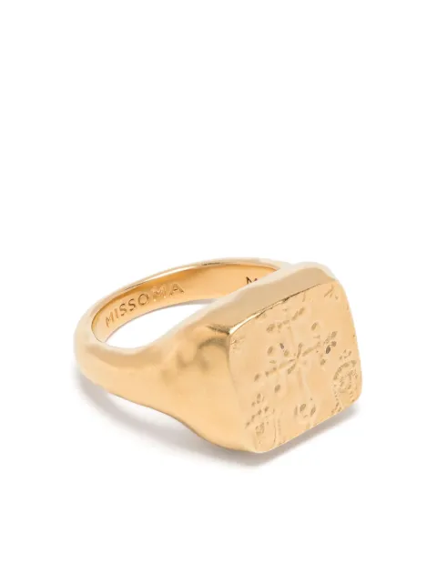 Missoma Lucy Williams Byzantine-coin ring