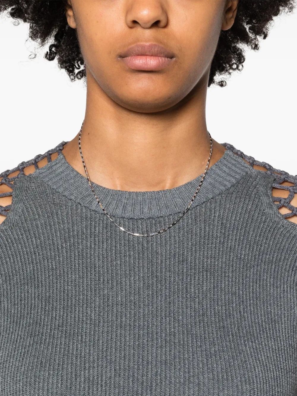 Missoma x Lucy Williams Horizon necklace - Zilver