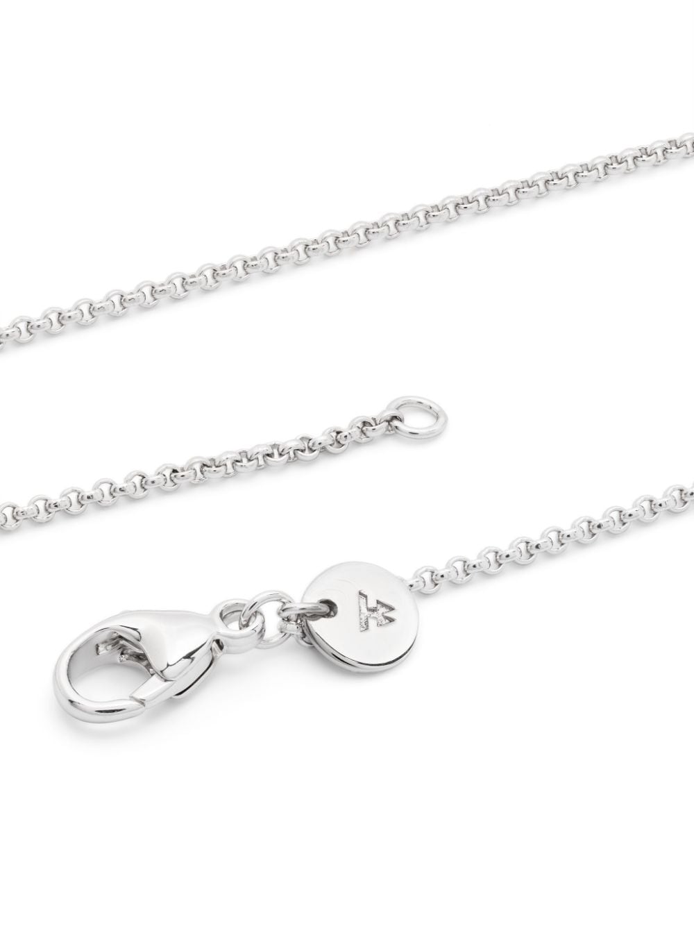 Shop Tom Wood Kimberlitt Pendant Necklace In Silver