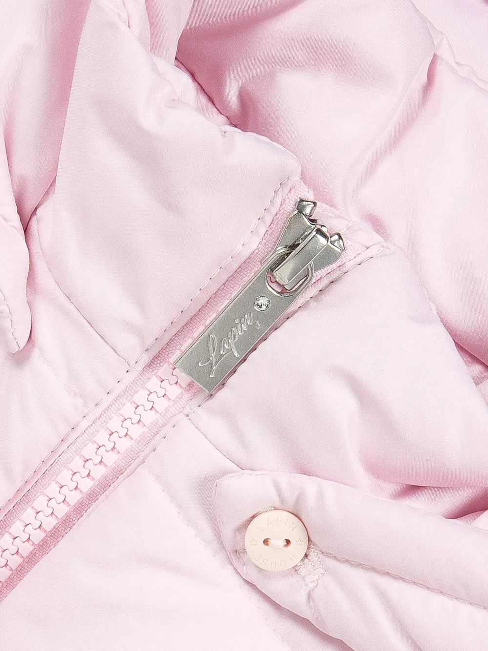 Lapin House Regenjas met capuchon Roze