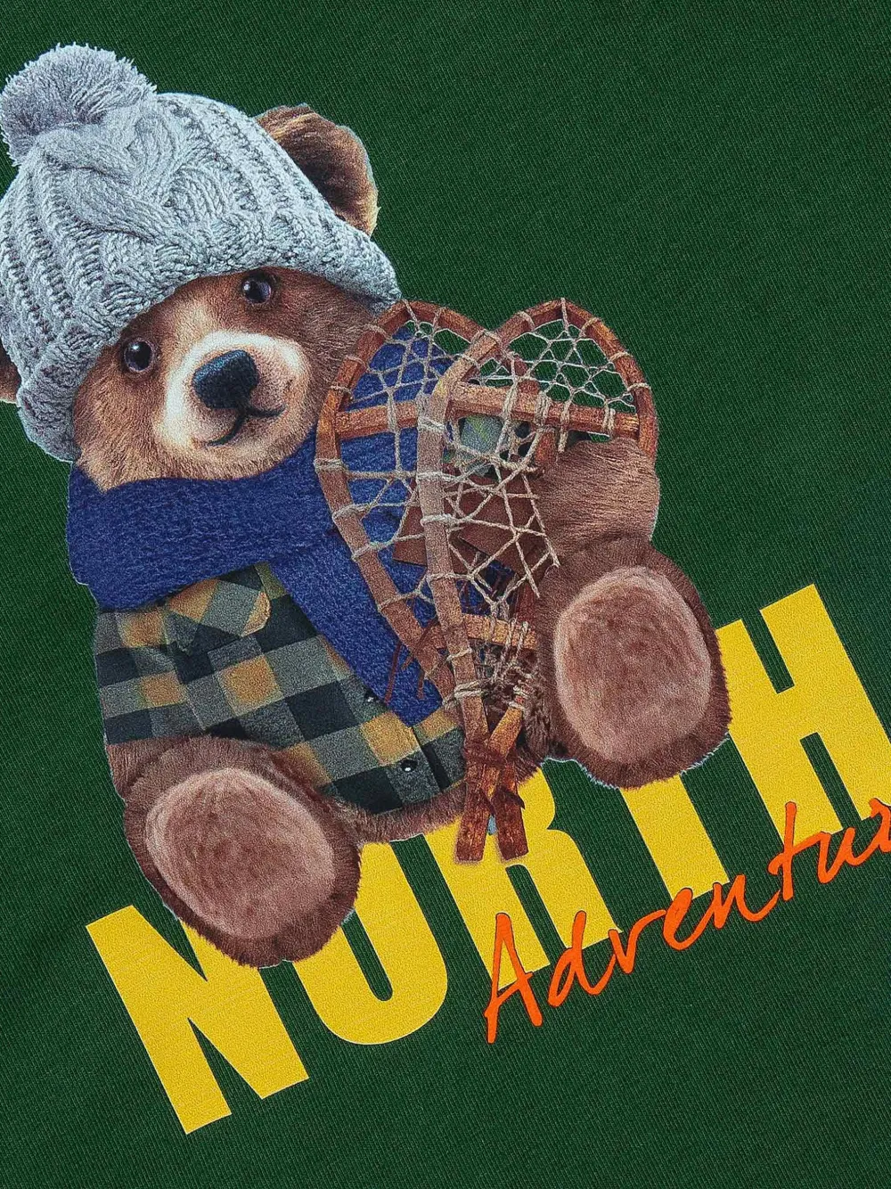 Lapin House Sweater met grafische print Groen
