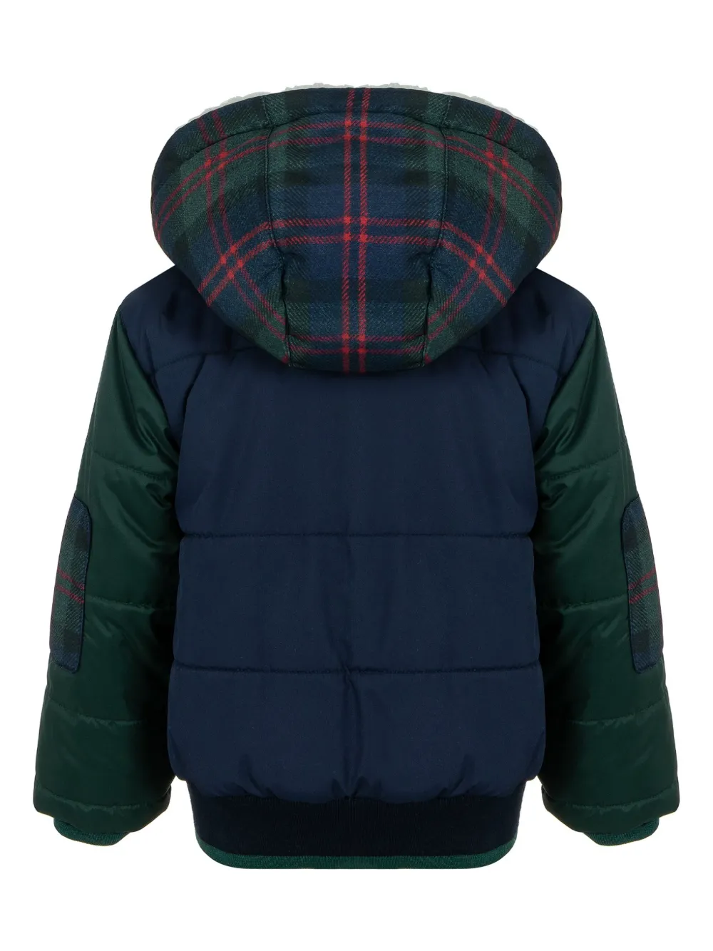 Lapin House logo patch zipped jacket | Boys Padded Jackets | Image 2