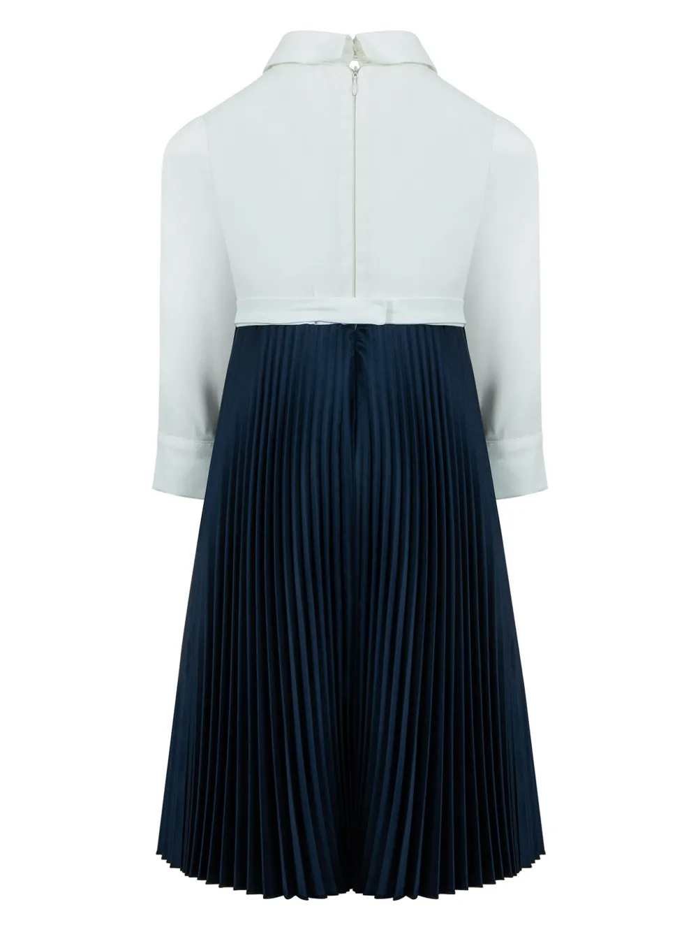 Lapin House Jurk met geplooide rok Blauw
