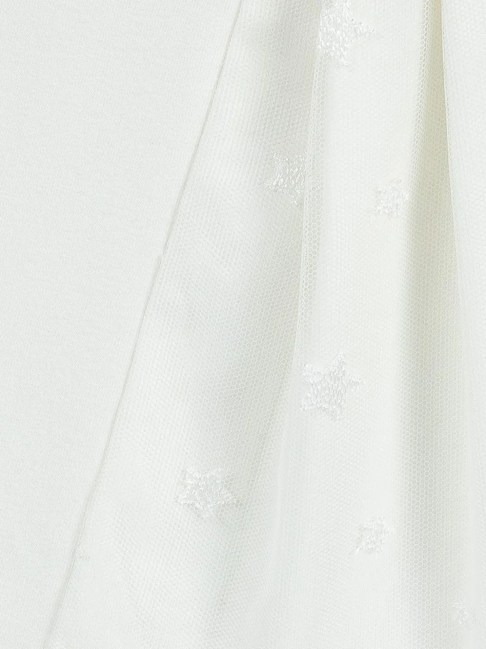 Lapin House Katoenen jurk met print Wit