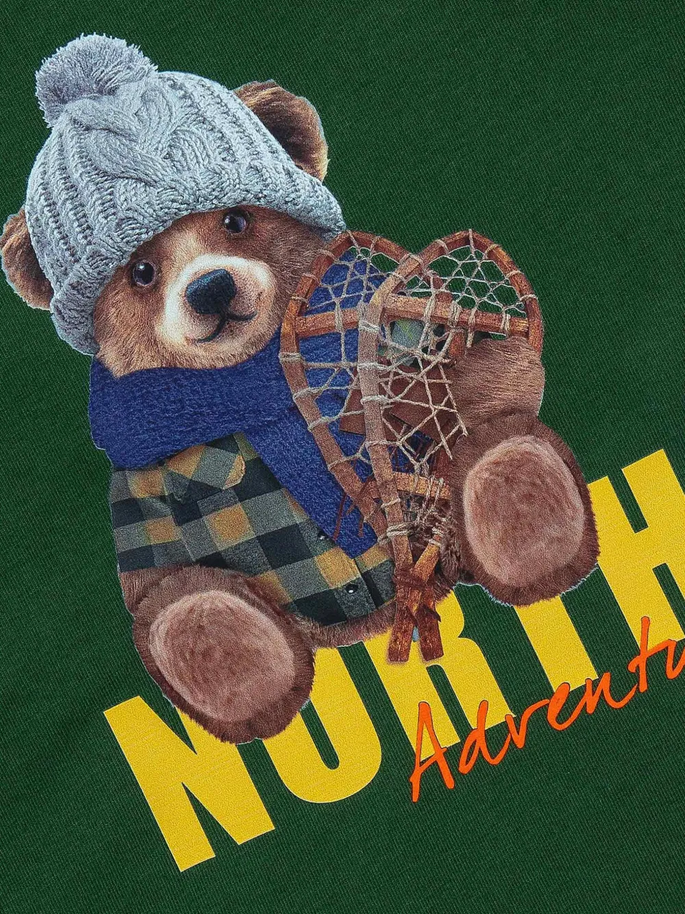 Lapin House Sweater met grafische print Groen