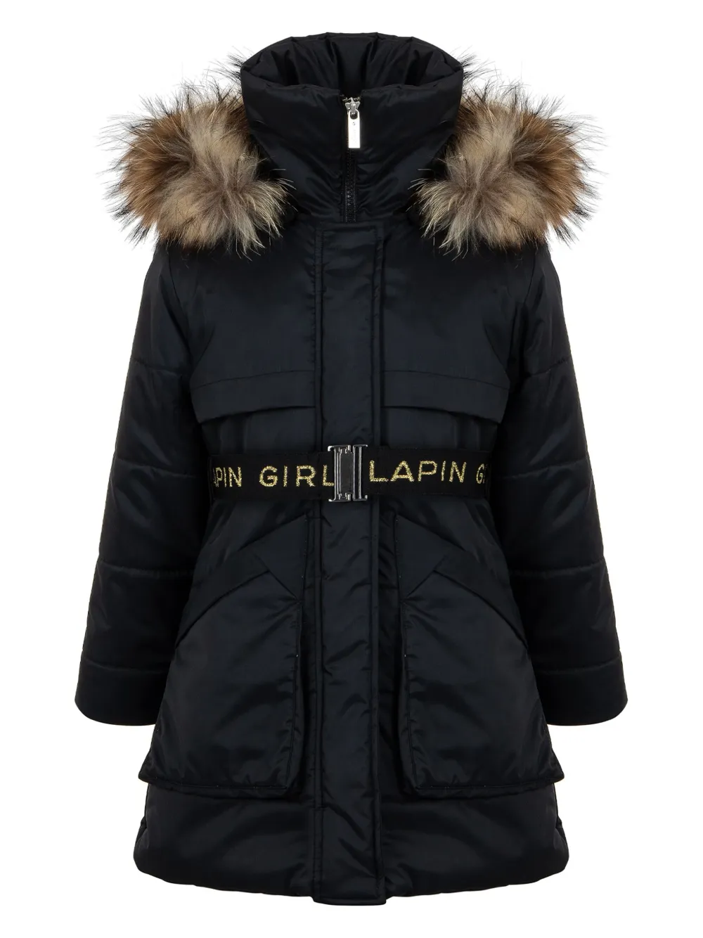 Lapin House Jas met capuchon Zwart