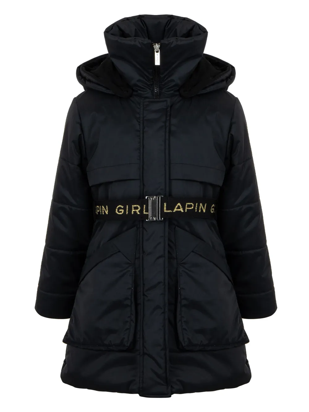 Lapin House Jas met capuchon Zwart