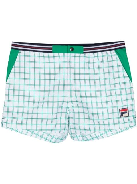 Fila short Brookes à carreaux