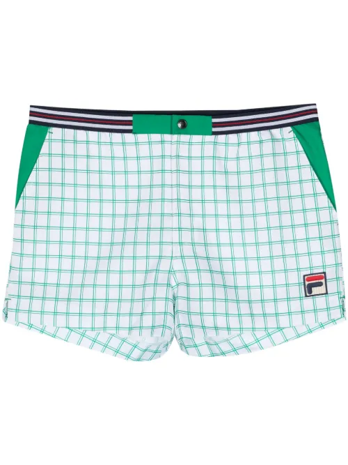 Short Brookes à carreaux - Fila - Modalova