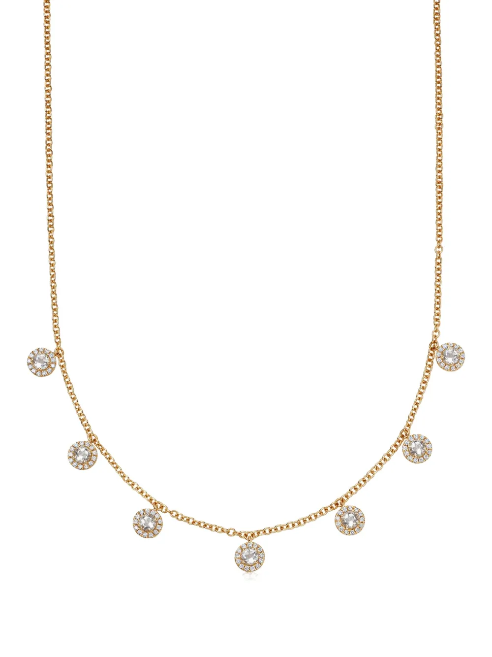 Kiki McDonough 18kt yellow gold Grace diamond necklace | Gold | Image 1