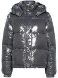 SAMSOE SAMSOE Pearl hooded puffer jacket - Grey