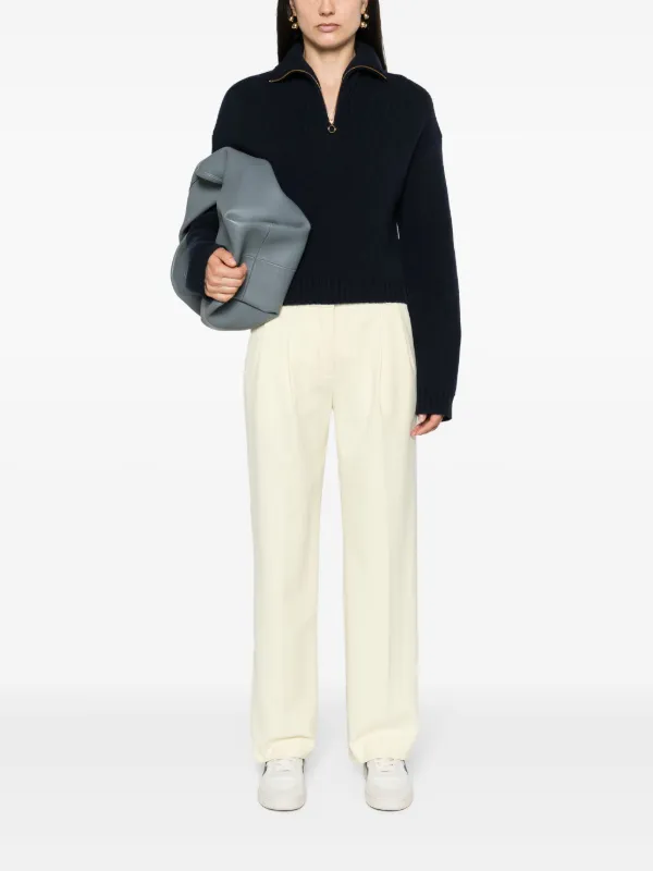 SAMSOE SAMSOE Haveny mid-rise Tailored Trousers | Yellow