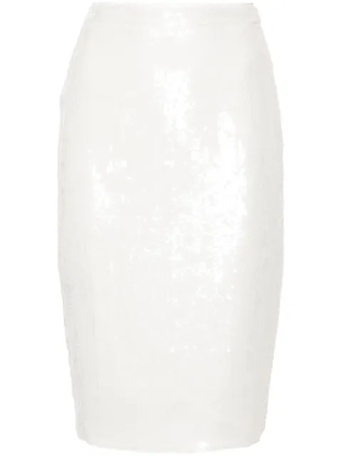Theory KL sequined midi skirt