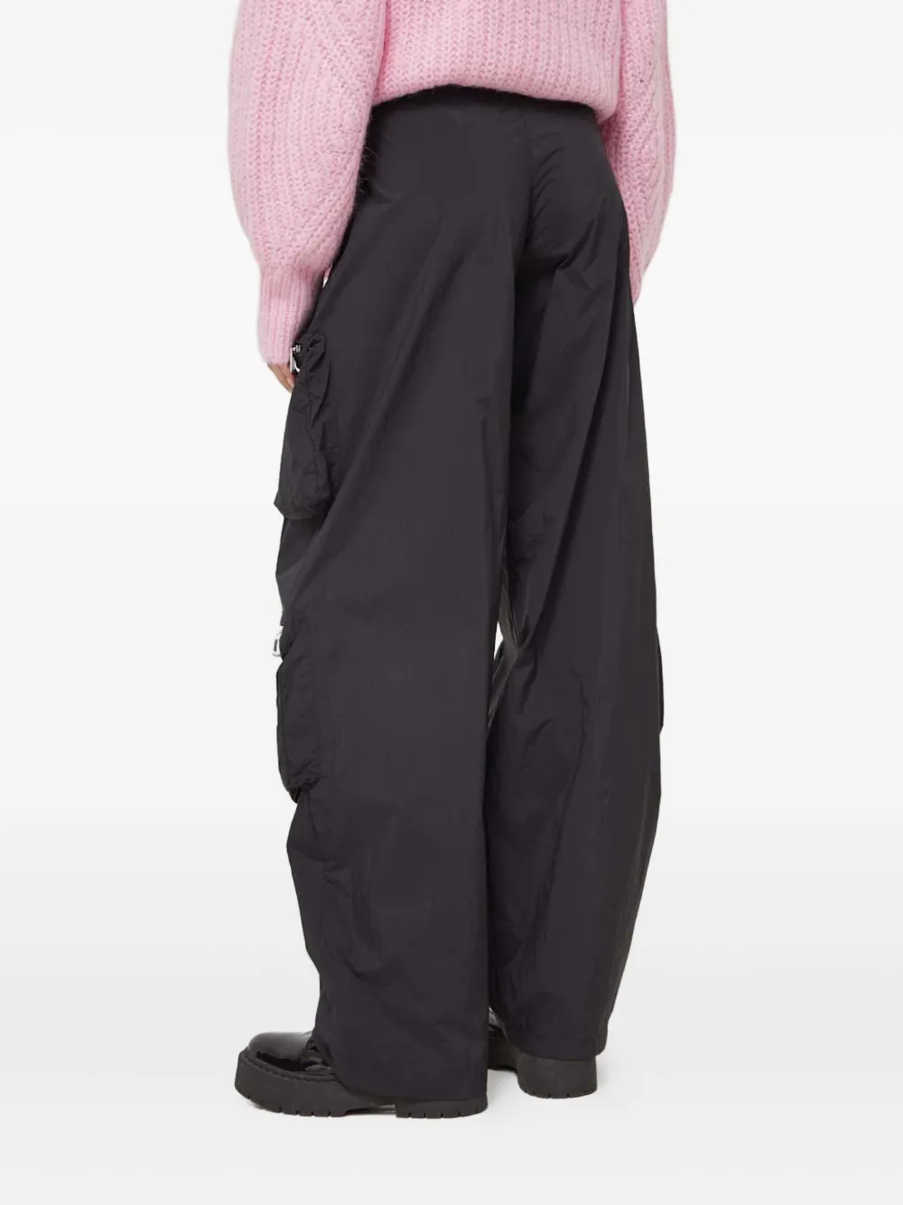 HUGO Broek met ritszak Zwart