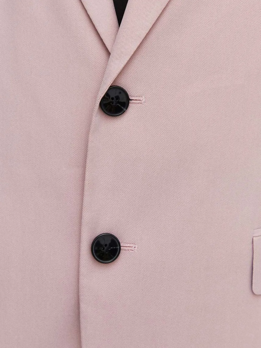 Hugo Boss Button Blazer In Pink