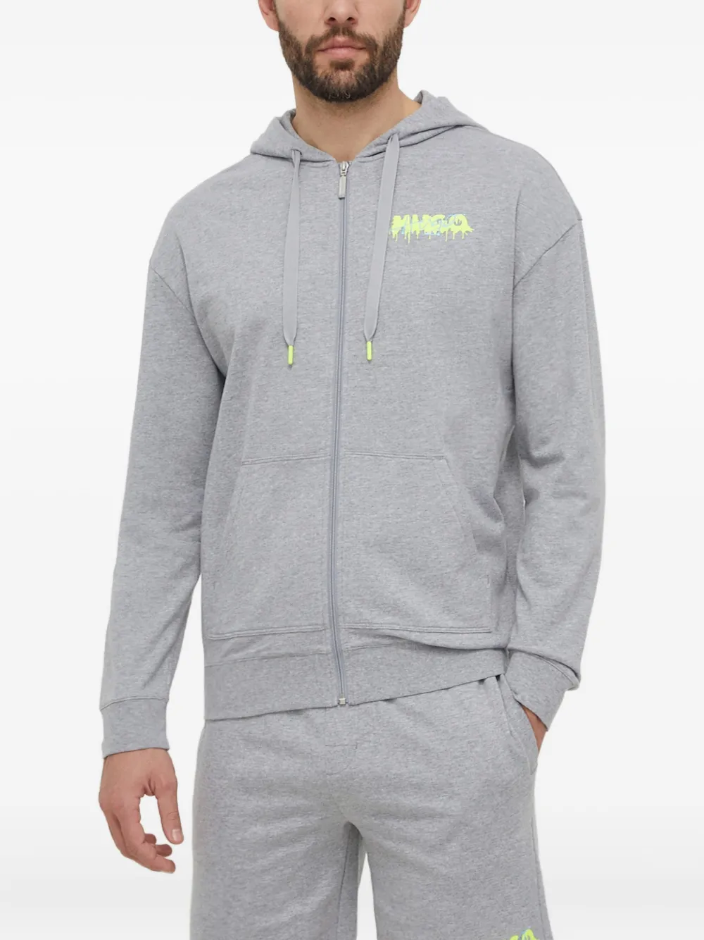 HUGO zip-up hoodie | Grey | Image 1