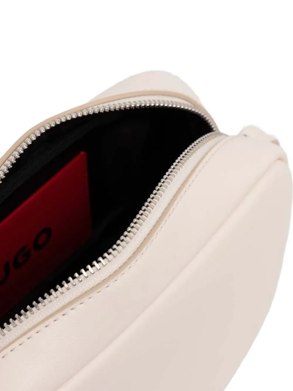 HUGO Tas met logodetail Beige