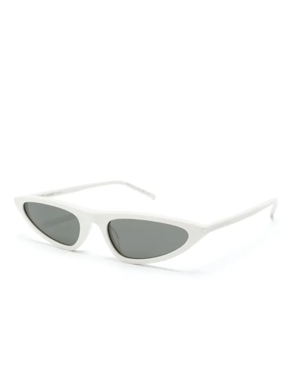 Saint Laurent Eyewear SL 703 cat-eye Sunglasses | White  display picture 1