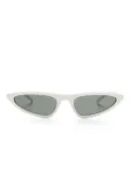 Saint Laurent Eyewear SL 703 cat-eye sunglasses - White