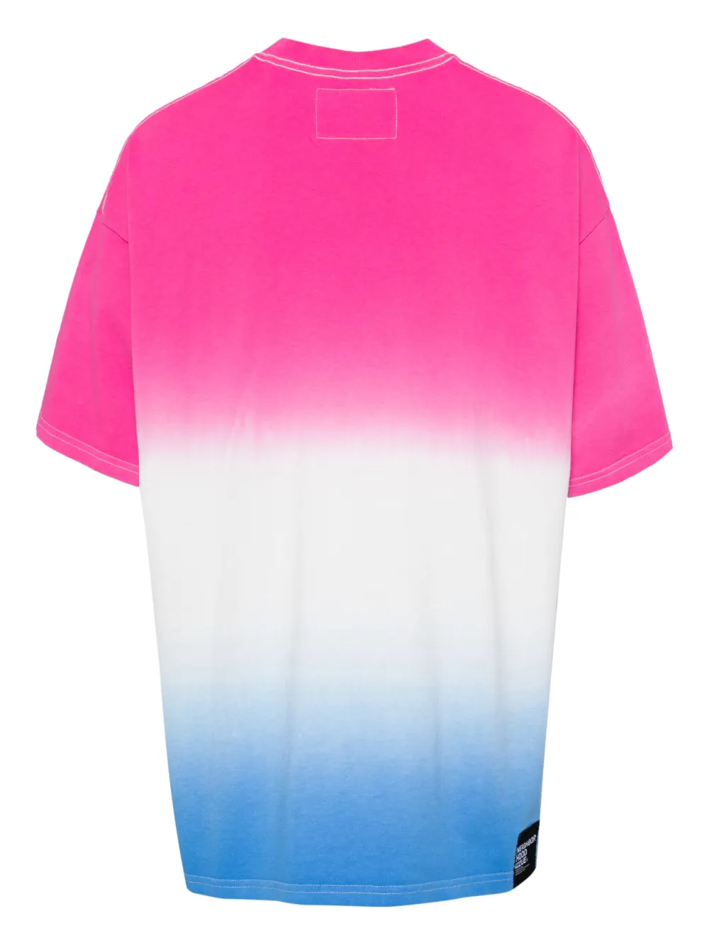 Izzue T-shirt met kleurverloop - Roze