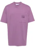 CHOCOOLATE patch pocket t-shirt - Purple