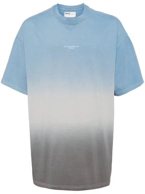 izzue gradient effect t-shirt 
