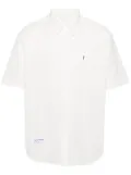 CHOCOOLATE pointed-collar poplin shirt - White