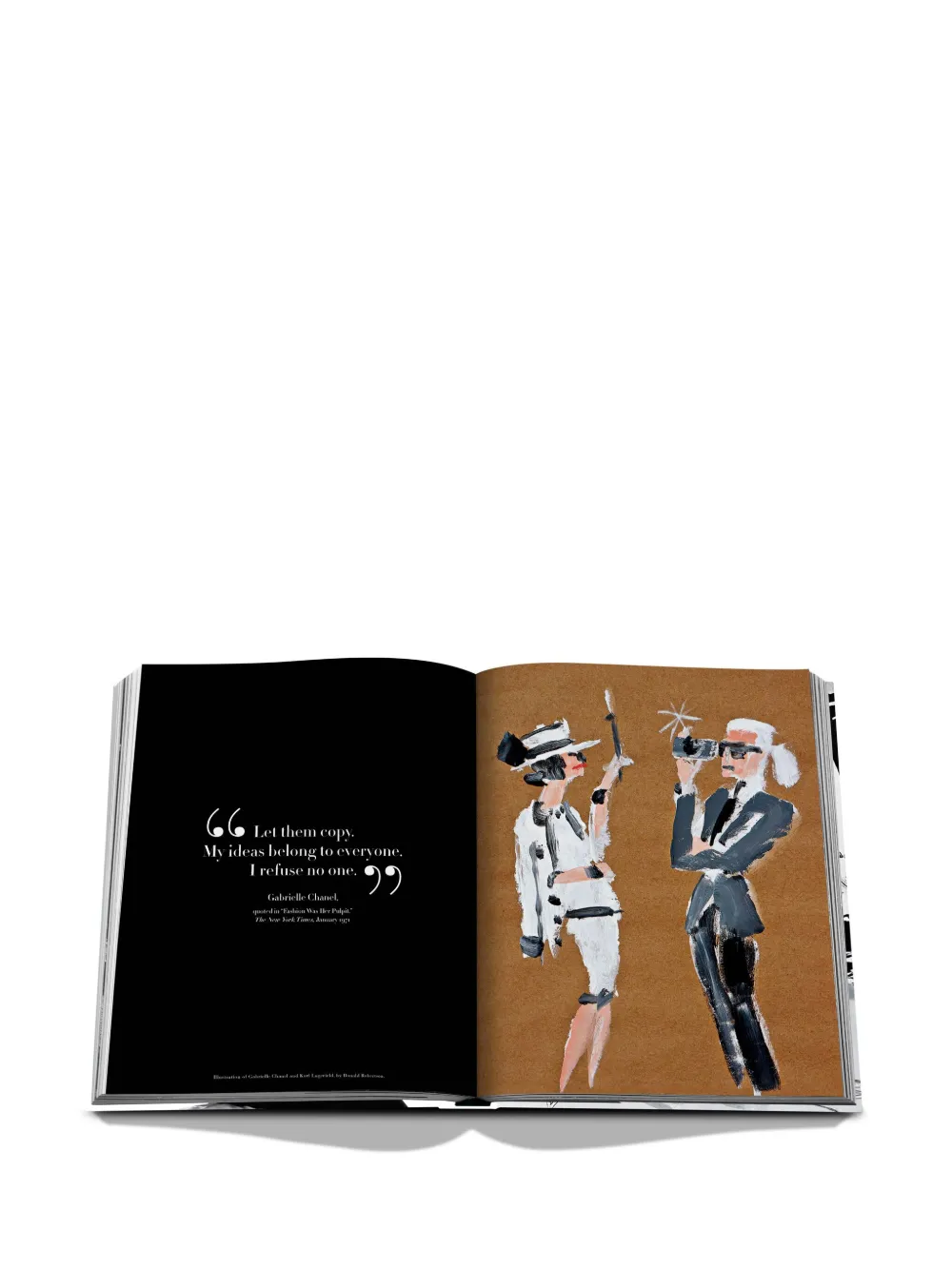 Assouline Chanel: The Legend Of An Icon Book In White