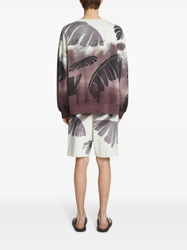 DRIES VAN NOTEN オーバーサイズ スウェットシャツ | レッド DRIES VAN NOTEN オーバーサイズ スウェットシャツ | レッド