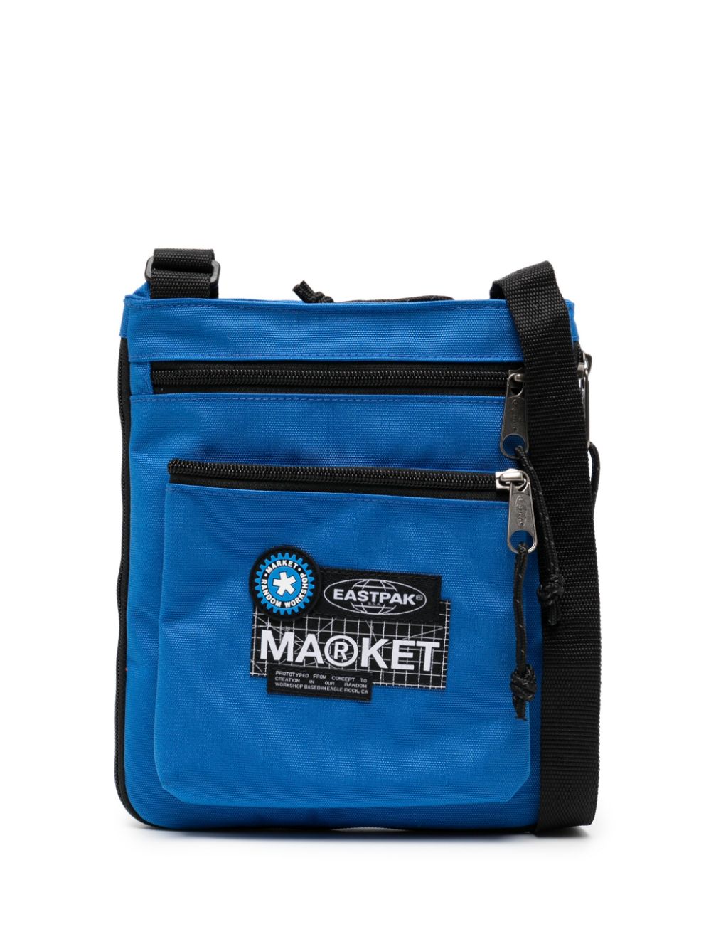 Eastpak X Market Studios Rusher Shoulder Bag In Blue
