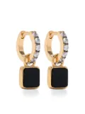 Missoma x Lucy Williams Black Onyx-charm earrings - Gold