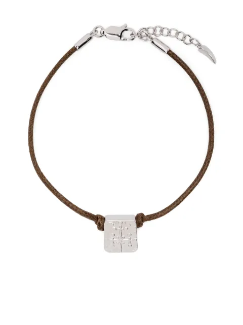 Missoma x Lucy Williams Byzantine-coin cord bracelet