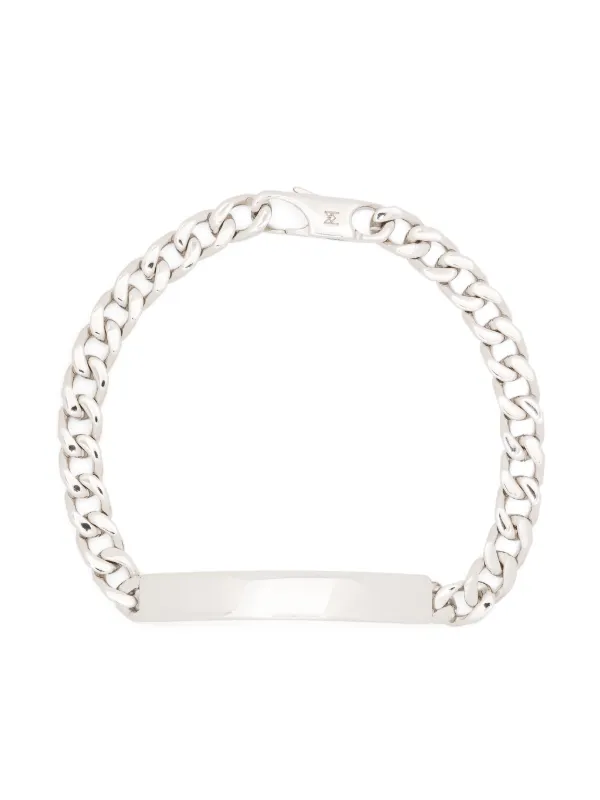 Missoma ID Rhodium Plated Bracelet Silber FARFETCH DE