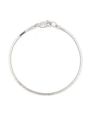 ★MISSOMA★ SAVI ASYMMETRIC SQUARE SNAKE CHAIN BRACELET MISSOMA Savi Asymmetric Square Snake Chain Bracelet in 18ct